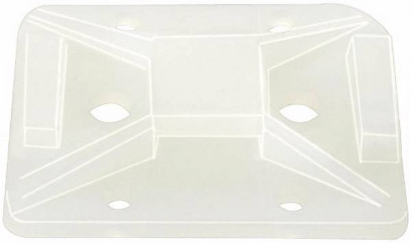 HellermannTyton TY8G1-N66-NA-C1 Befestigungssockel schraubbar 151-21819 halogenfrei, UV-stabilisiert, witterungsstabil Transparent 1 St.