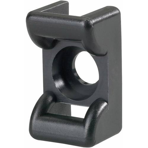 Thumbnail - HellermannTyton KR8G5-HS-BK-C1 Befestigungssockel schraubbar 151-24850 hitzestabilisiert Schwarz 1 St.