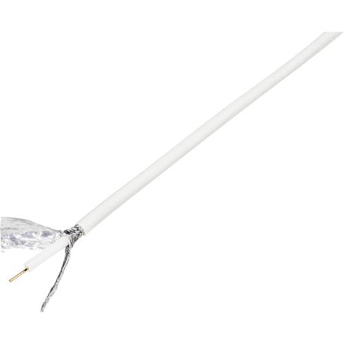 TRU COMPONENTS 1570290 Koaxialkabel Außen-Durchmesser: 6.60 mm RG6 /U 75 Ω 120 dB Weiß 25 m