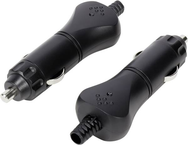 TRU COMPONENTS Kfz-Stecker Belastbarkeit Strom max.=8 A   12 V/DC
