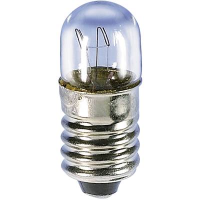 Barthelme 00210602 Kleinröhrenlampe 6 V 2 W E10  Klar 1 St. 