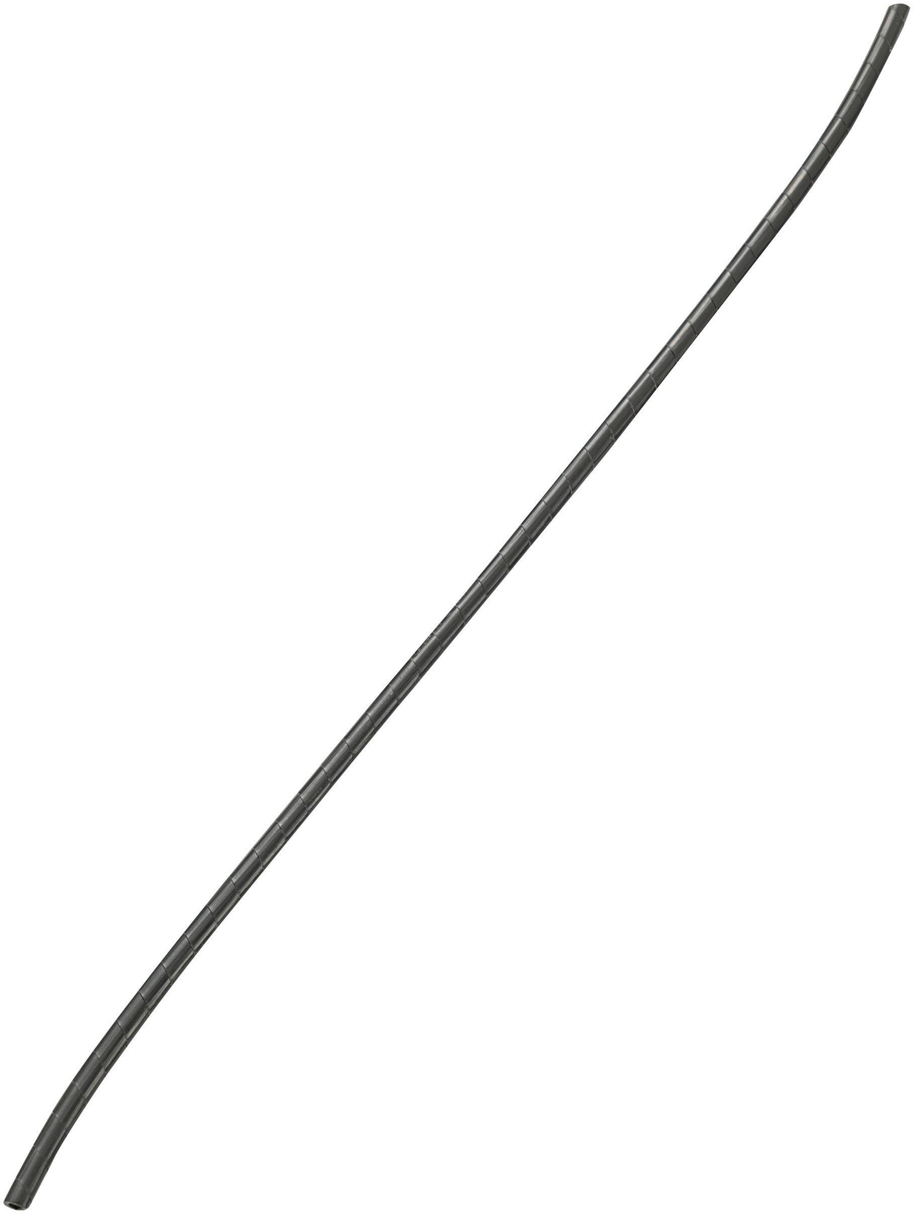 TRU Components 1593167 TC-KSPR19BK203 Spiralschlauch 15 bis 50mm Schwarz Meterware