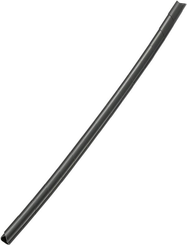 TRU COMPONENTS 1593159 TC-KSPR8BK203 Spiralschlauch 6 bis 30 mm Schwarz Meterware