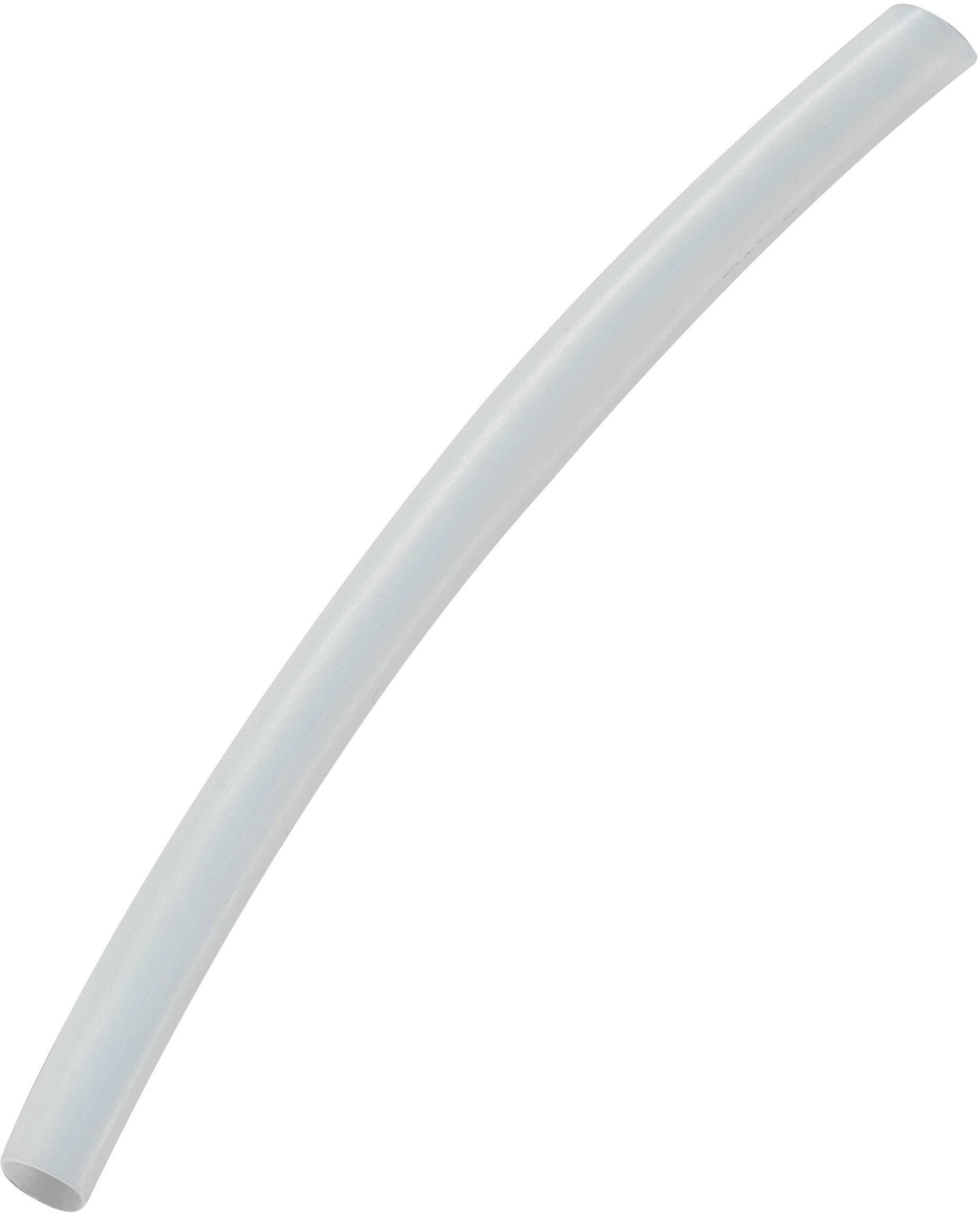 TRU COMPONENTS WF-03L Isolierschlauch Natur 5.94 mm PTFE Inhalt: Meterware