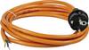 AS Schwabe 70918 Strom Anschlusskabel Orange 3.00 m