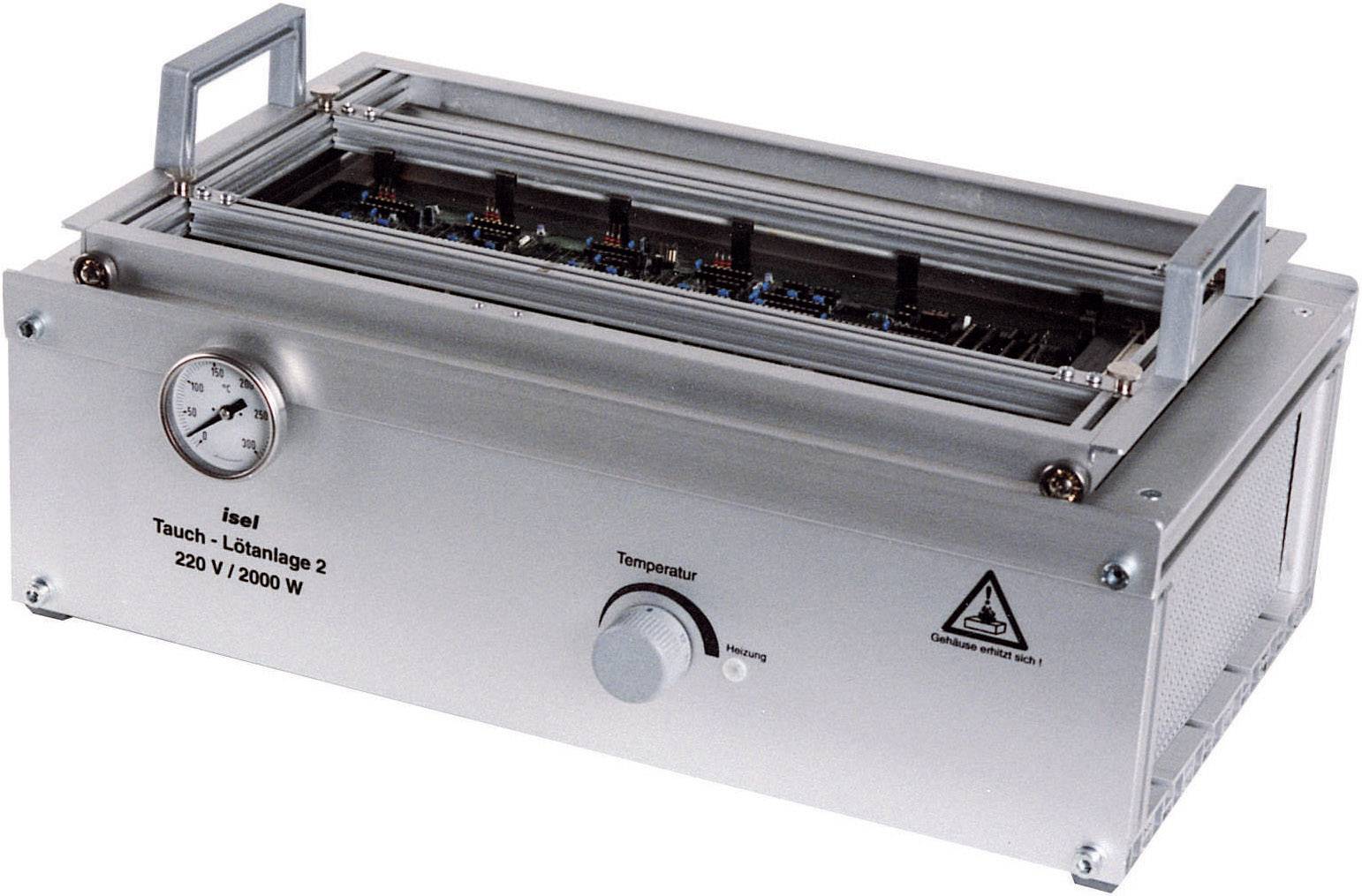 Ein Gerät zur Steuerung der Temperatur, mit Anzeige und Drehregler, geeignet für 220 V und 200 W.