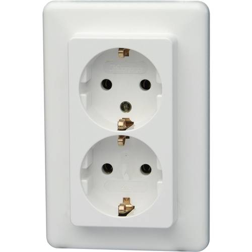 Kopp Einsatz Schutzkontakt-Steckdose Europa Arktis-Weiß, Matt 912613066 1 St.