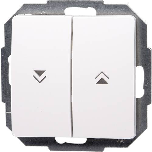 Thumbnail - Kopp Einsatz Jalousie-Schalter Paris Weiß 651502087 1 St.