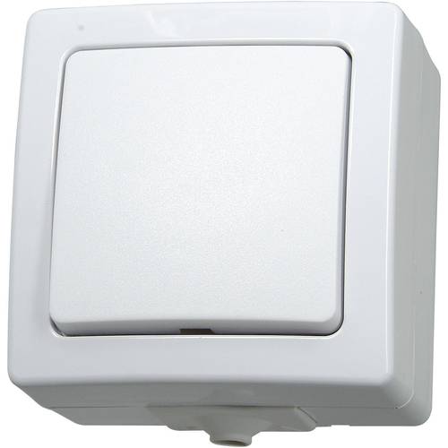 Kopp 565702005 Feuchtraum-Schalterprogramm Kreuzschalter Weiß 1 St.