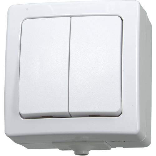 Kopp 565502009 Feuchtraum-Schalterprogramm Serienschalter Weiß 1 St.