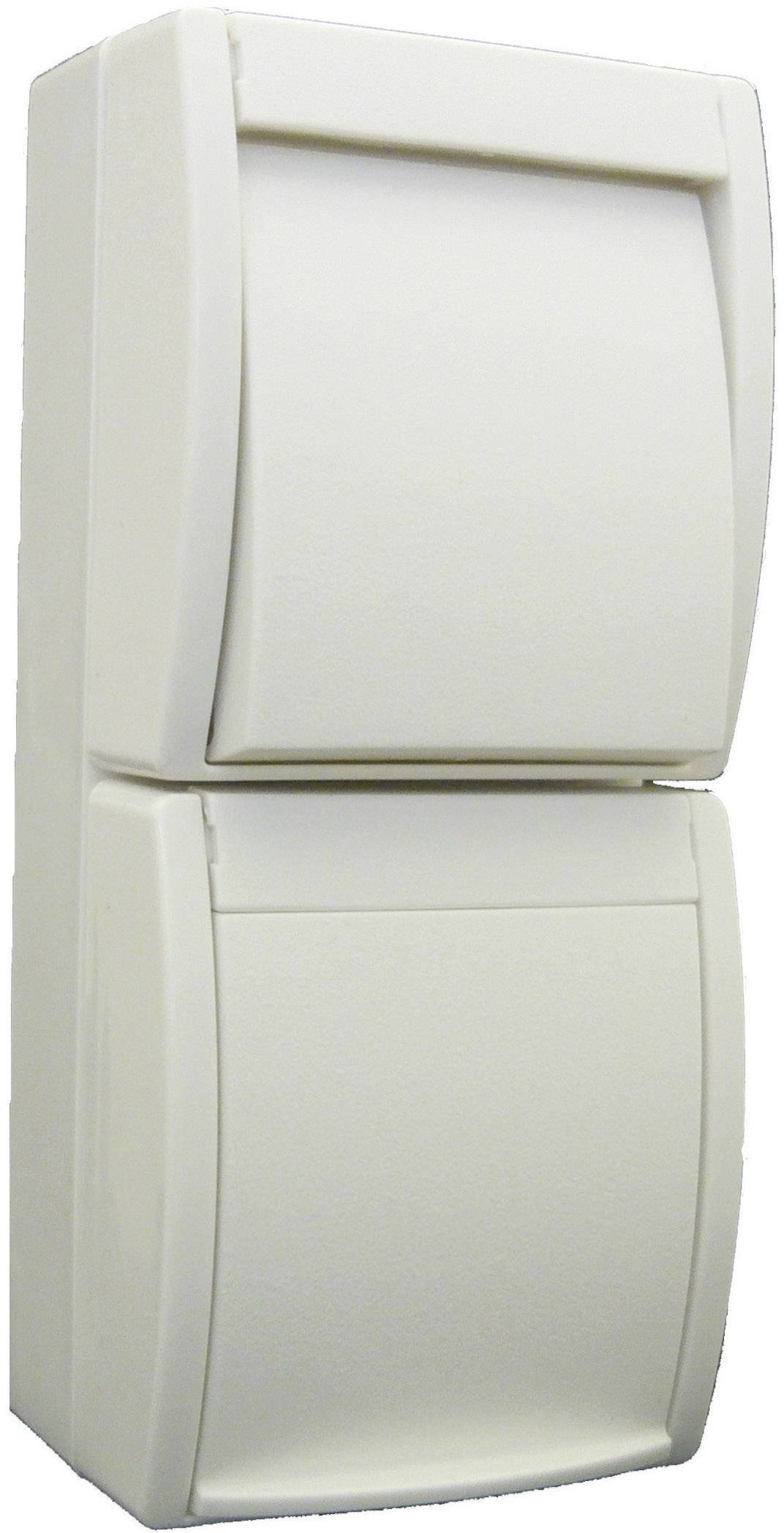 Steckdosen Kombination Busch-Jaeger 2601//6//20 EW-53 Ocean IP44 AP Schalter