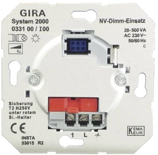 GIRA Einsatz Dimmer Standard 55, E2, Event Klar, Event, Event Opak