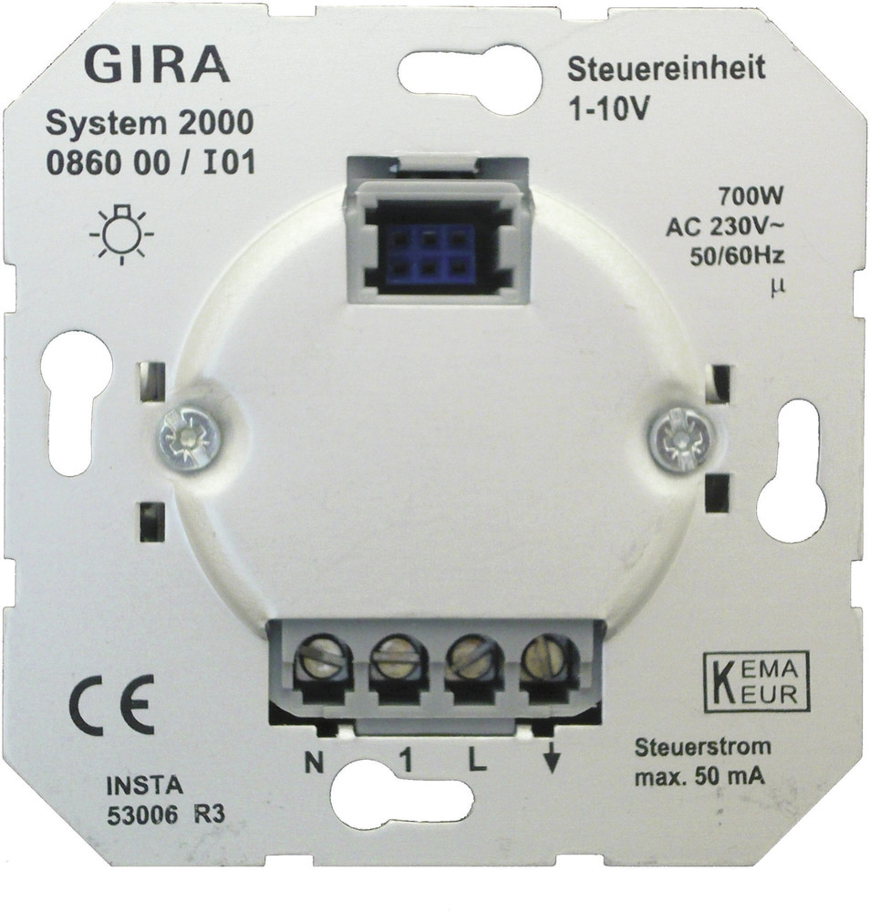 GIRA Einsatz Dimmer Standard 55, E2, Event Klar, Event, Event Opak