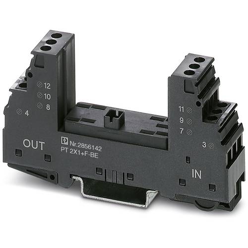 Phoenix Contact 2856142 PT 2X1+F-BE Überspannungsschutz-Sockel 10er Set Überspannungsschutz für: Verteilerschrank 10 St.