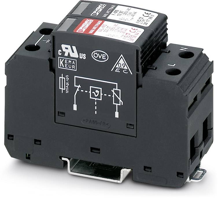 Ein schwarzes elektrisches Relais mit Diagrammen und technischen Informationen auf der Oberseite zur Steuerung elektronischer Schaltungen.