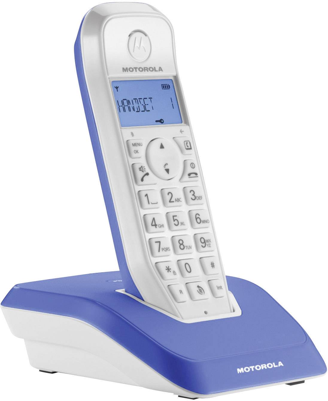 Motorola DECT-Telefon schnurlos S 1201 bl-2