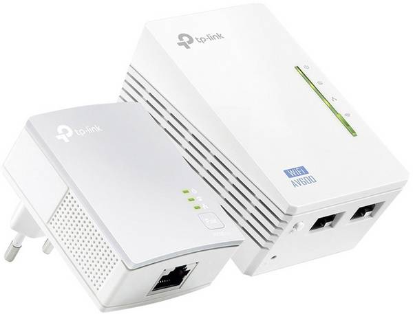 TP-LINK TL-WPA4220KIT Powerline WLAN Starter Kit TL-WPA4220KIT   600 MBit/s