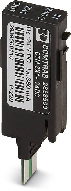 Phoenix Contact 2838500 CTM 2X1- 24DC Überspannungsschutz-Stecker 10er Set Überspannungsschutz für: Netzwerk (LSA) 5 kA