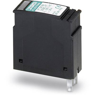 Schwarzes elektronisches Bauteil mit weißem Etikett. Darauf sind technische Spezifikationen und der Markenname in Blau zu sehen.
