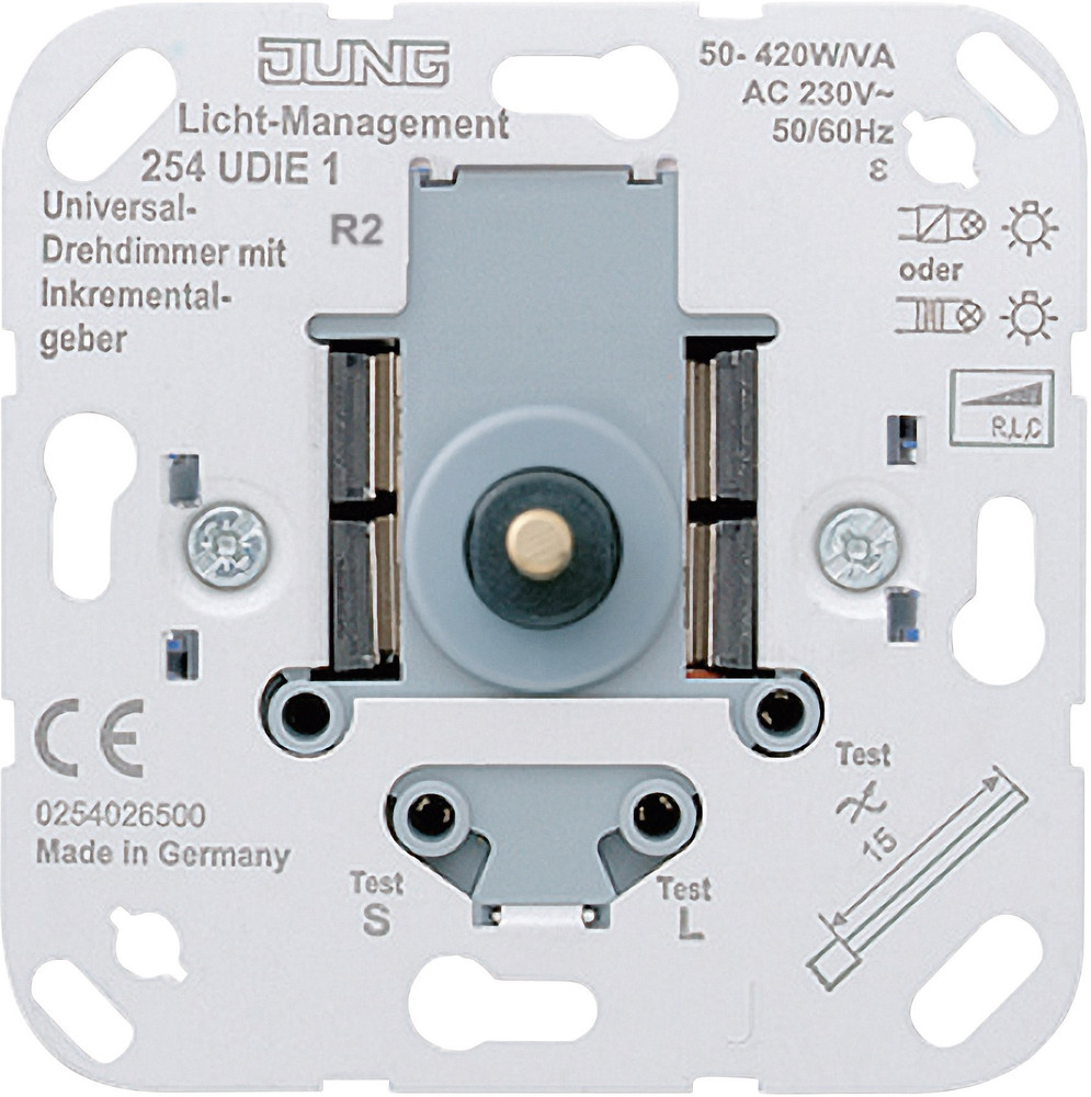 Jung Einsatz Dimmer LS 990, AS 500, CD 500, LS design, LS plus, FD