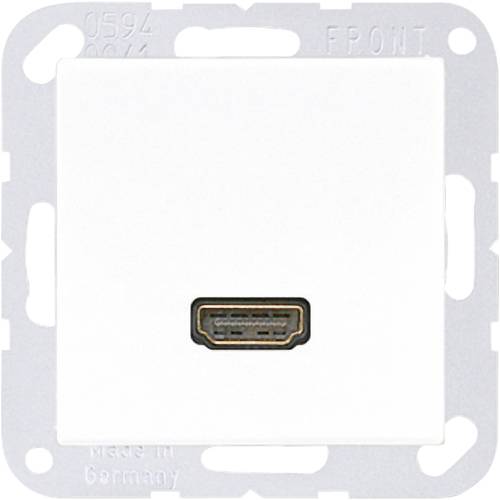 Jung Einsatz HDMI AS 500, A 500, A creation, A plus Alpinweiß MAA1112WW 1 St.