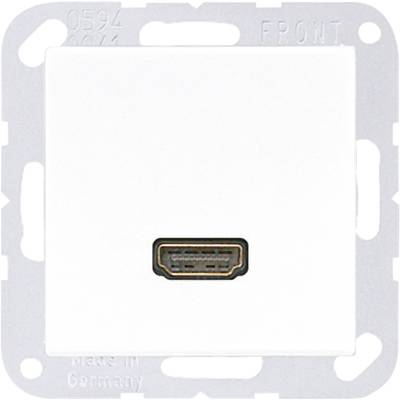 Jung  Einsatz HDMI AS 500, A 500, A creation, A plus Alpinweiß MAA1112WW