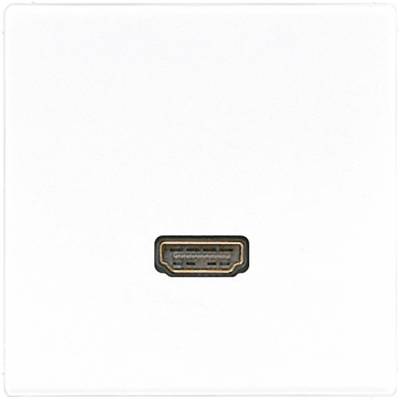 Jung  Einsatz HDMI LS 990, LS design, LS plus Creme-Weiß MALS1112