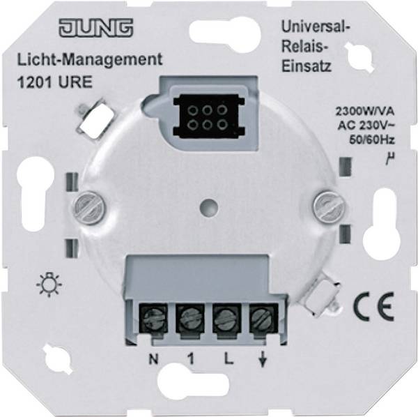 JUNG 230VAC Jung 1201URE Relais Einsatz 1-Kanal - 1201URE - 1 Stück