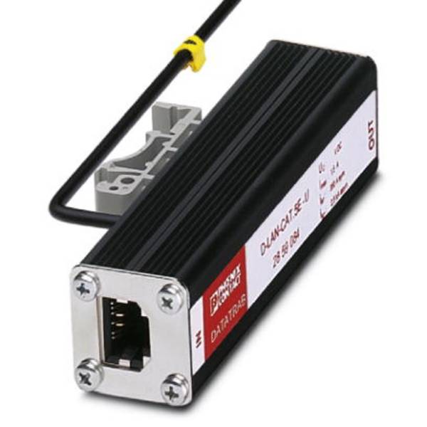 Phoenix Contact 2859084 D-LAN-CAT.5E-U Überspannungsschutz-Zwischenstecker  Überspannungsschutz für: Verteilerschrank, Netzwerk (RJ45) 0.35 kA  1 St.