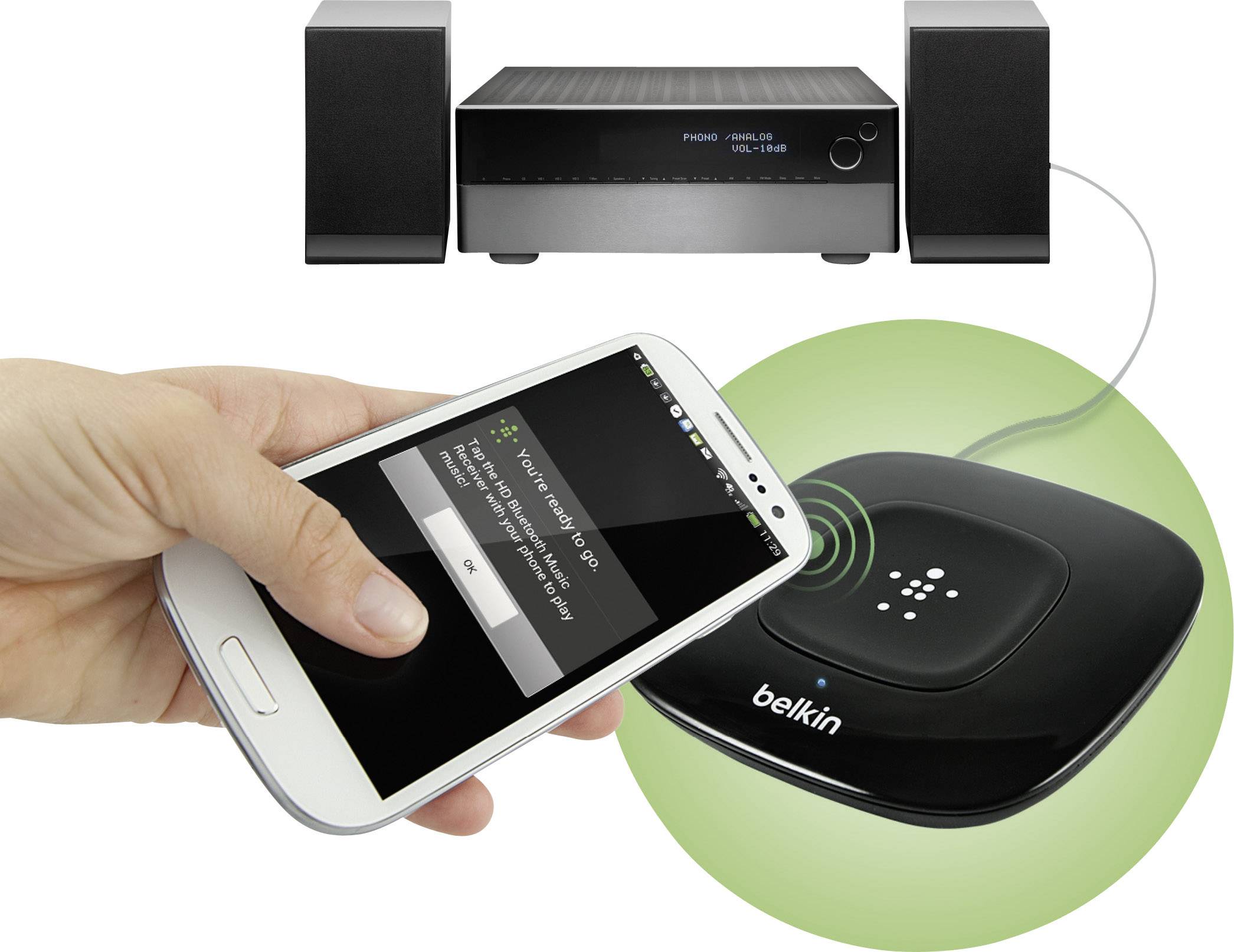 Belkin Bluetooth Musikempfänger G3A2000cw-1