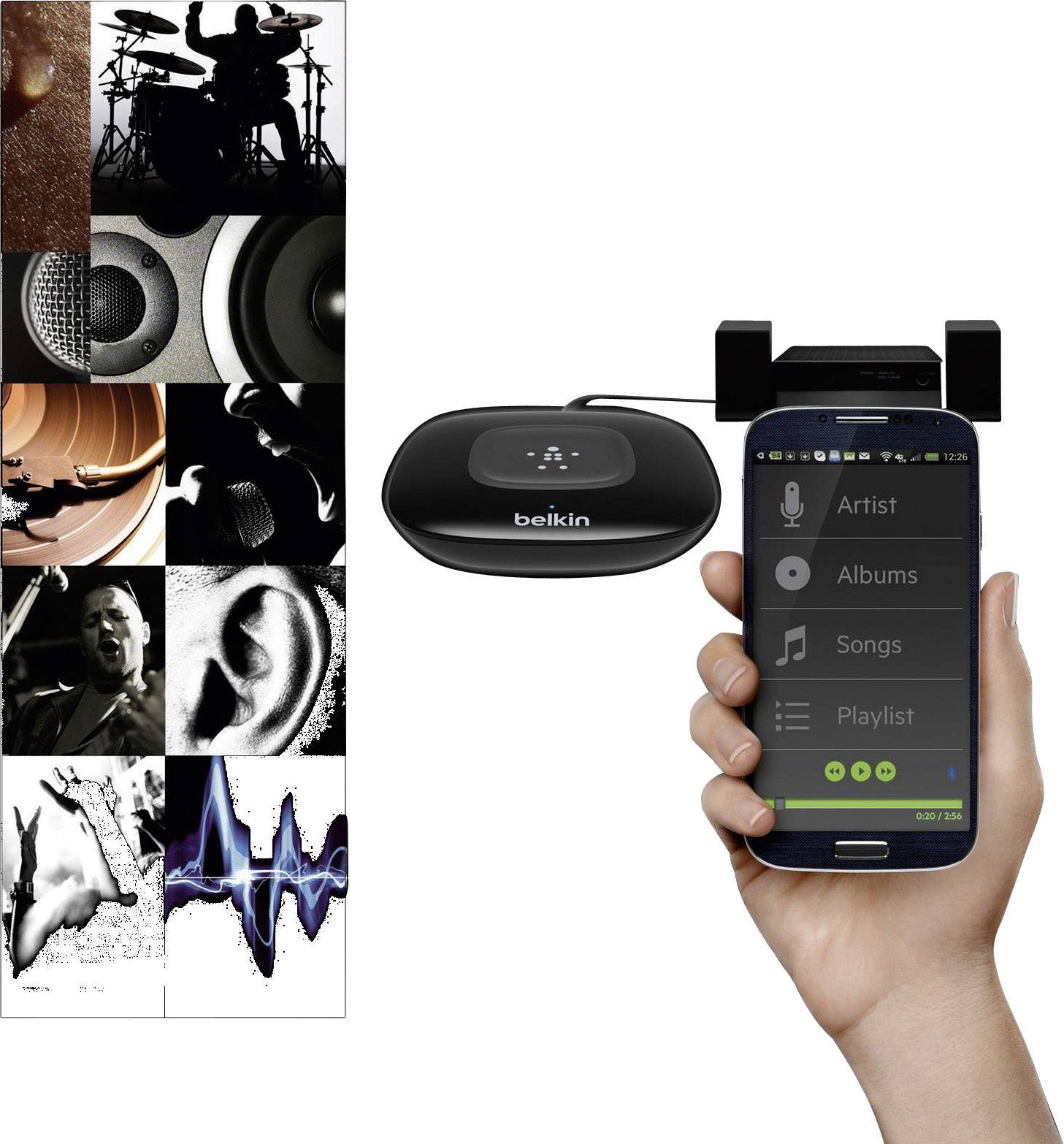 Belkin Bluetooth Musikempfänger G3A2000cw-5