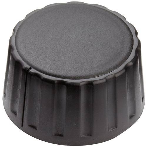 Mentor 4334.6000 4334.6000 Drehknopf Schwarz (Ø x H) 36 mm x 18.5 mm 1 St.