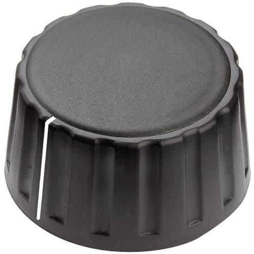 Mentor 4334.6001 4334.6001 Drehknopf mit Zeiger Schwarz (Ø x H) 36 mm x 18.5 mm 1 St.