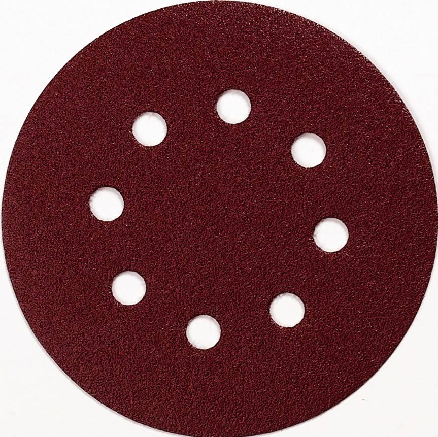 Schleifpapier Klett 125mm K120 10St