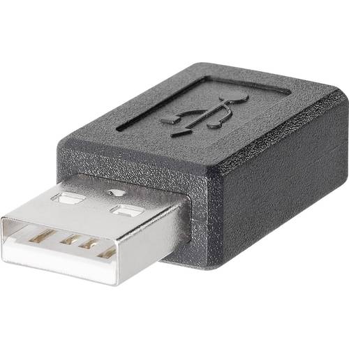 Adapter USB 2.0 Stecker A - Mini-B-USB-Buchse 1582502 TRU COMPONENTS Inhalt: 1 St.
