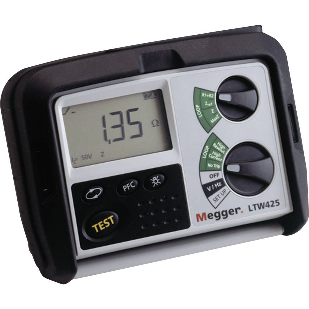 Megger LTW425 Lusimpedantiemeter; Metingen conform DIN VDE 0100-600, DIN VDE 0105-100