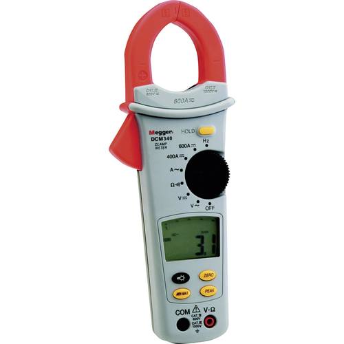 Megger DCM340 Stromzange, Hand-Multimeter digital CAT III 600 V Anzeige (Counts): 4000
