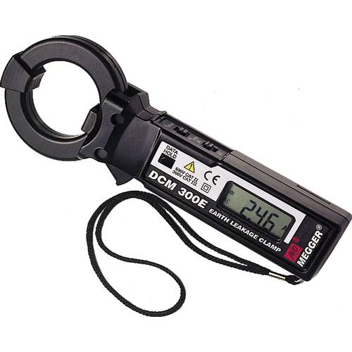 Thumbnail - Megger DCM300E Stromzange, Hand-Multimeter digital CAT II 600 V, CAT III 300 V Anzeige (Counts): 3200