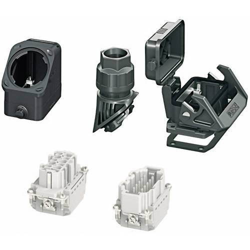 Phoenix Contact HC-EVO-B10PT-BWSC-HL-M25-PLRBK Steckverbinder-Set mit Push-In Anschluss Inhalt: 1 St.