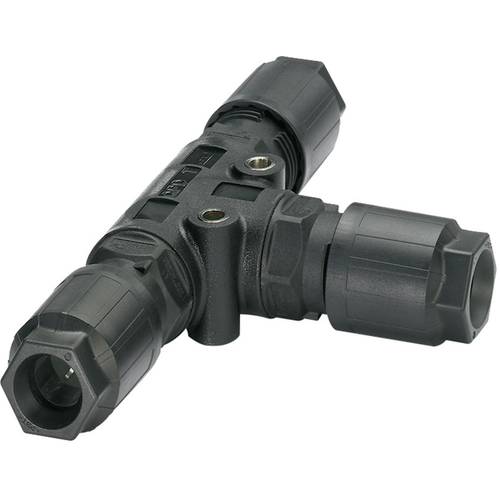 Phoenix Contact 1405401 Rundstecker Verteiler T-Verteiler Gesamtpolzahl: 4 + PE Serie (Rundsteckverbinder): QUICKON 1 St...