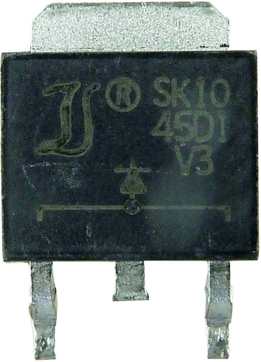 DIOTEC Schottky-Diode - Gleichrichter Diotec SK3045CD2 D²PAK 45 V Einzeln