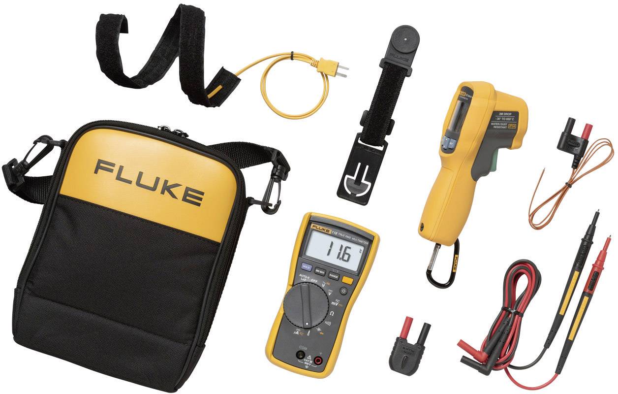 FLUKE Hand-Multimeter digital Fluke FLUKE-116/62 MAX+ Kalibriert nach: Werksstandard CAT III 600 V A