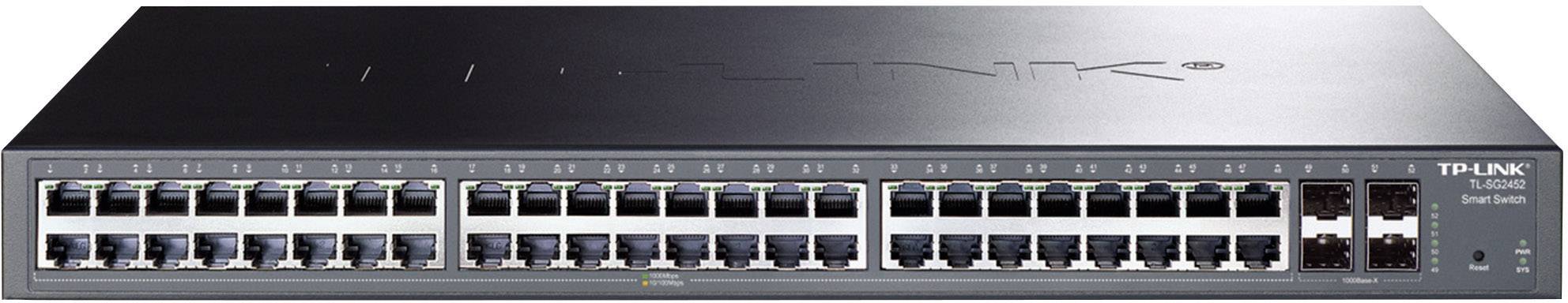 Switch with 4 SFP Slots - Switch - 1 Gbps