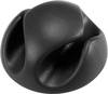 TRU COMPONENTS Kabelhalter selbstklebend 558352 Bündel-Ø-Bereich 8 mm (max) Schwarz 1 St.