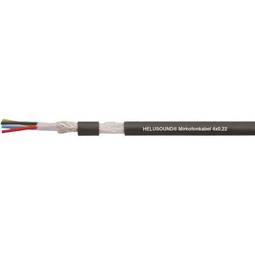 Thumbnail - Helukabel 400041 Mikrofonkabel 4 x 0.22 mm² Schwarz Meterware