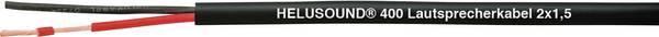 HELU 400092 Lautsprecherkabel HELUSOUND 400 4 x 2.5 mm² + 4 x 2.5 mm² Schwarz Meterware