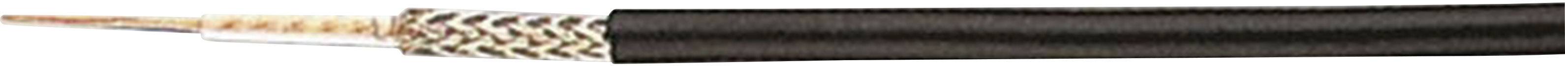 HELUKABEL Koaxialkabel Außen-Durchmesser: 2.80 mm RG174 A/U 50 ¿ Schwarz Helukabel 40197 Meterware