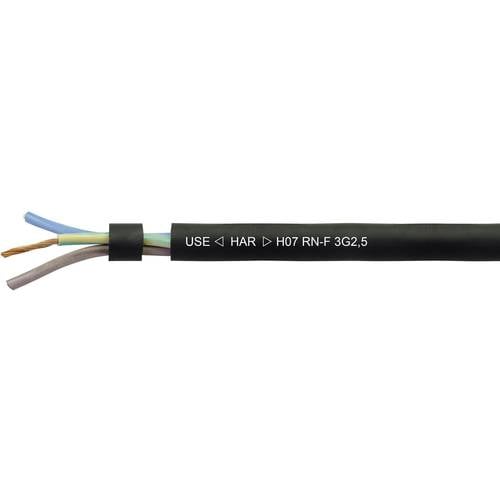 Thumbnail - Helukabel 558445 Gummischlauchleitung H07RN-F 3 G 1.5 mm² Schwarz Meterware