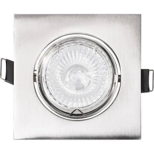 Basetech CT-3112 Einbauring Halogen GU10 35 W Chrom (gebürstet)
