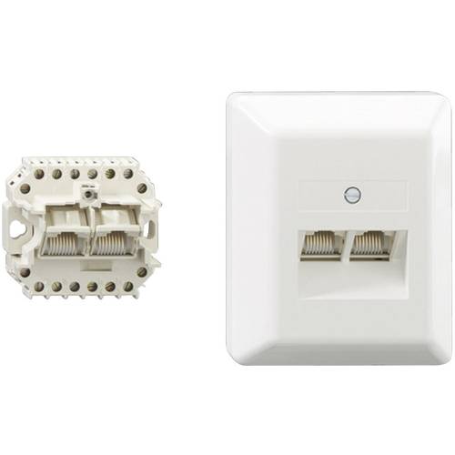 Rutenbeck 13010131 Telefondose Aufputz Reinweiß